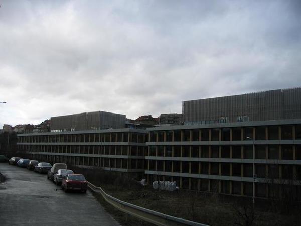 Výroba nerezového zábradlí a dalších prvků pro ČSOB v Praze